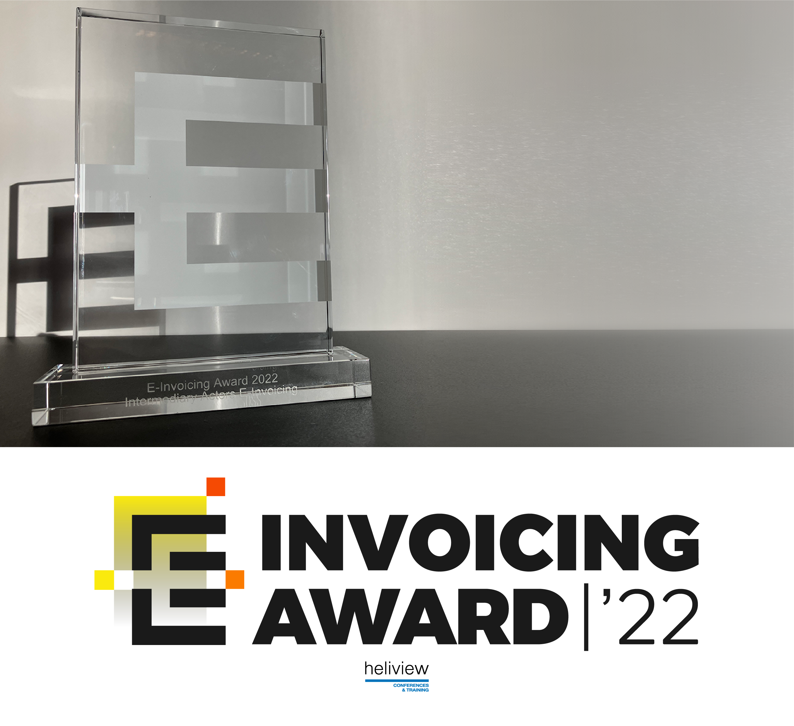 E-invoicing award Heliview 2022